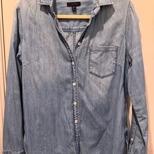 J. Crew Women’s Blue Denim Shirt